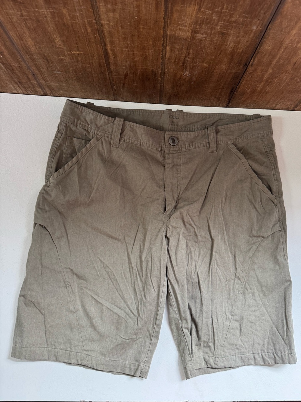NAU organic cotton shorts size 36